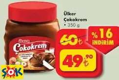 ÜLKER ÇOKOKREM 350 G ÜLKER ÇOKOKREM 350 G